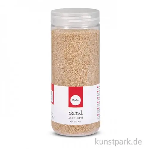 Gratis Versand Deko-Sand Fein Beige, 0,1 - 0,5 mm, 475 ml