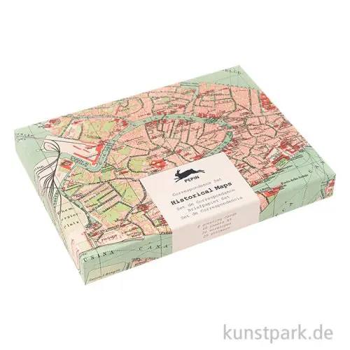 PEPIN Korrespondenz Set - Maps Kostenloser Versand