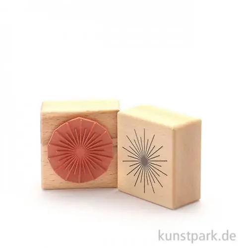 Stempel - Asterisk, 5x5 cm Kostenloser Rückversand