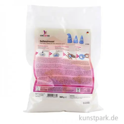 Kostenfreie Lieferung Seifenstreusel - fein geraspelt, 600 g