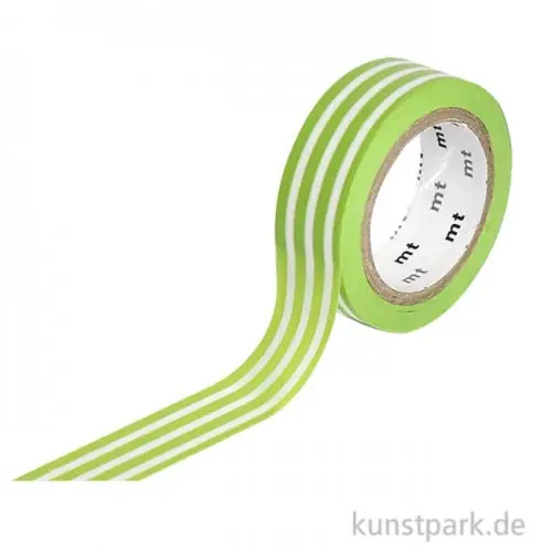 Beliebt MT Masking Tape Border Kiwi, 15 mm, 7 m Rolle