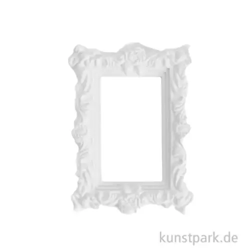 Jetzt Zugreifen Gipsrahmen - Barock Rechteckig, 65 x 90 x 11 mm
