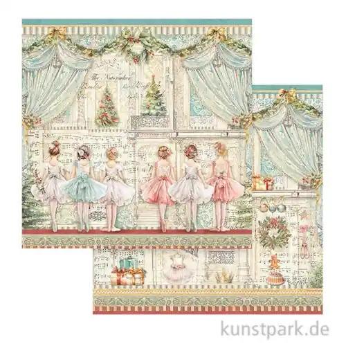Stamperia Scrappapier - The Nutcracker Ballet, 30,5 x 30,5 cm Top-Angebot
