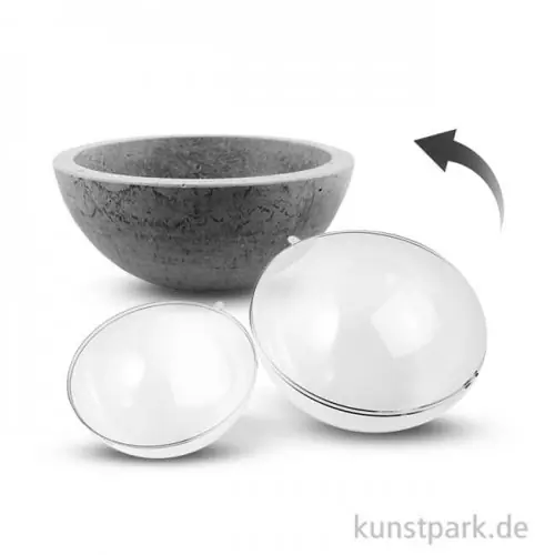 Beton-Gießform Halbschale 100/140 mm Jetzt Zugreifen