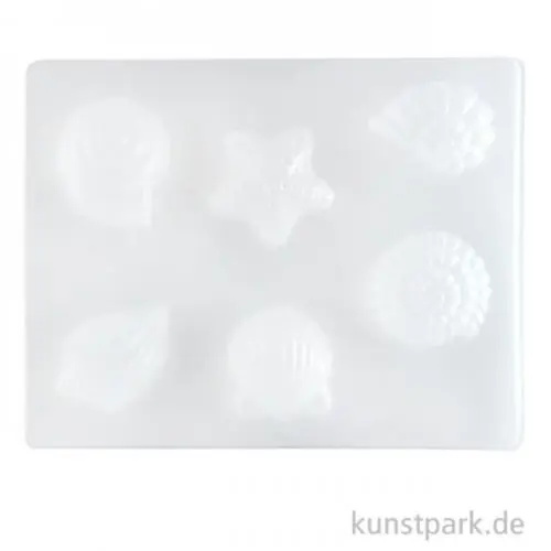 Seifenform - Muscheln mit 6 Formen Rabatt
