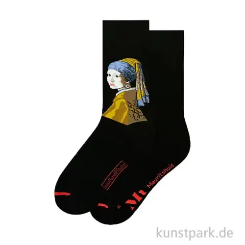MuseARTa ARTSOX - Kunstsocken, Johannes Vermeer, Pearl Earring, 36-40 Neuheit