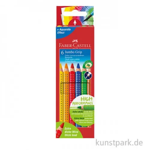 Faber-Castell JUMBO Grip 6er Kartonetui Exklusiv