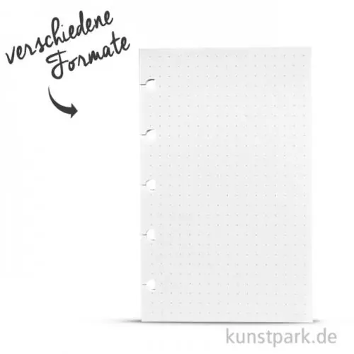 Nur Heute FILOFAX Notebook Einlagen - Dotted