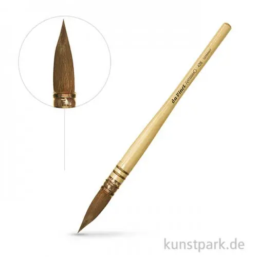 Geld-Zurück-Garantie da Vinci Serie 428 - ARTISSIMO Pinsel reine Kolinsky Rotmarderhaare
