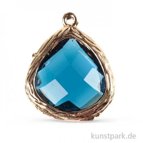 Preiswert Schmuckanhänger mit Stein - Tropfen