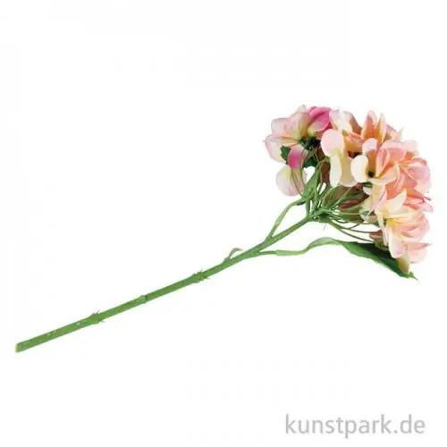 Kunstblume pinke Hortensie, Länge 33 cm Aktuell
