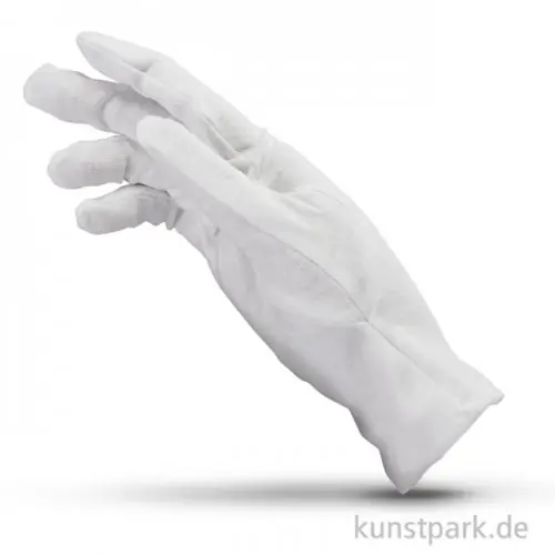 Passione Künstlerhandschuhe aus Baumwolle 1 Paar Hochwertig
