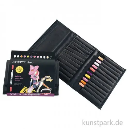 Echt COPIC ciao Set 12er - Witch im Wallet