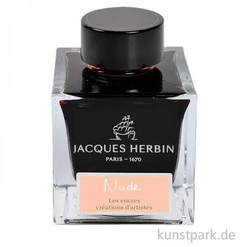 Direkt Vom Hersteller HERBIN Tinte Nude d'Artistes, Hautfarbe, 50 ml
