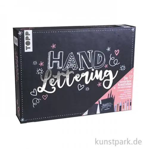 Handlettering Die wunderbare Kreativbox, Topp Verlag Heute Kaufen