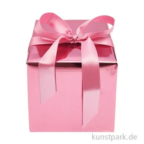 Großhandel Geschenkpapier - Metallic Pink, 70 cm x 2 m, 80 g