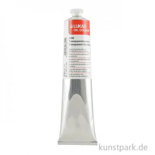 Lukas Transparentstruktur, Firnispaste, 200 ml Preisknaller