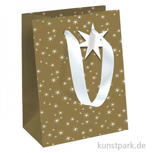 Neu Im Sortiment Geschenktasche Noel des Sables mit Anhänger, 21,5 x 10,2 x 25,3 cm