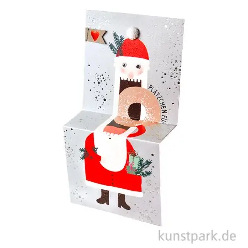 Heute Kaufen Good old friends - Weihnachtskrümelkarte, Donut, Plätzchen