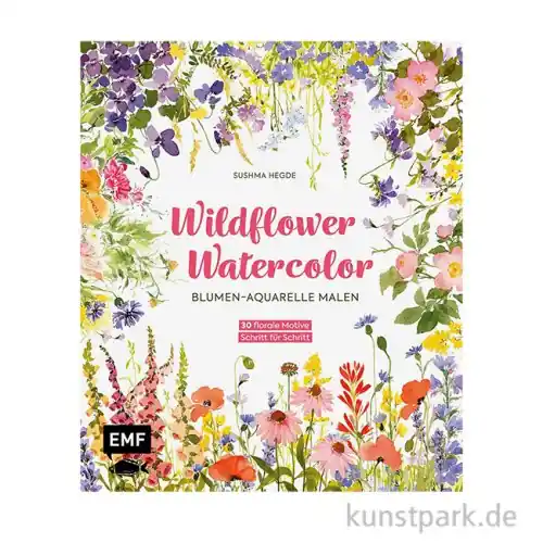 Echt Wildflower Watercolor - Blumen-Aquarelle malen, Edition Fischer