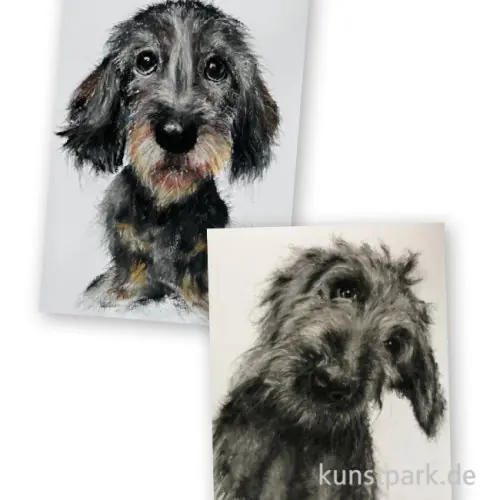 Handgefertigt Malkurs - Einfache Hundeportraits zeichnen - 18.04.26