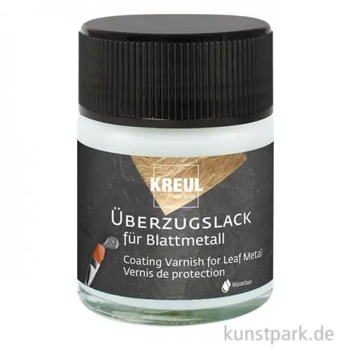 KREUL Überzugslack für Blattmetall, 50 ml Ab Werk