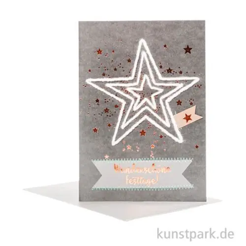 Good old friends - Winter Wollkarte, Stern Top-Preis