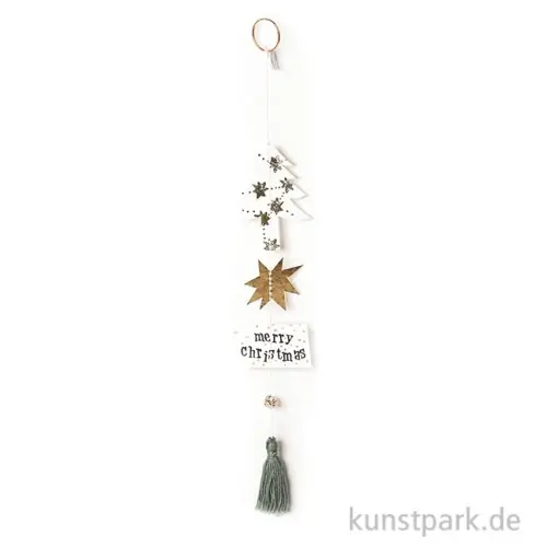 Zertifiziert Good old friends - Glöckchenornament, Merry Christmas