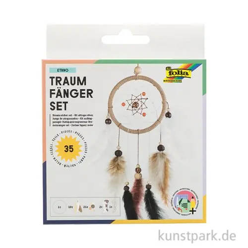 Expressversand Traumfänger Bastelset - Ethno, 35 Teile