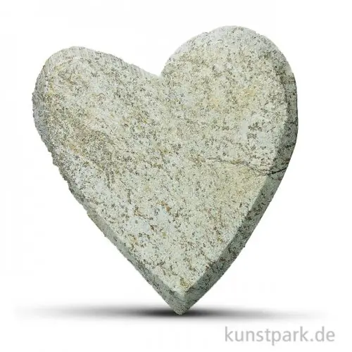 Handgefertigt Speckstein Rohling - Herz