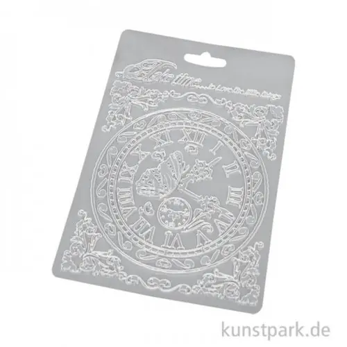 Stamperia Soft Mould (Gießform) - Take Time, DIN A5 Geprüft