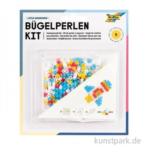 Nur Für Kurze Zeit Bügelperlen Set - Little Adventure, Rakete