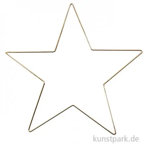 Metallstern - Gold, 30 cm Nur Für Kurze Zeit