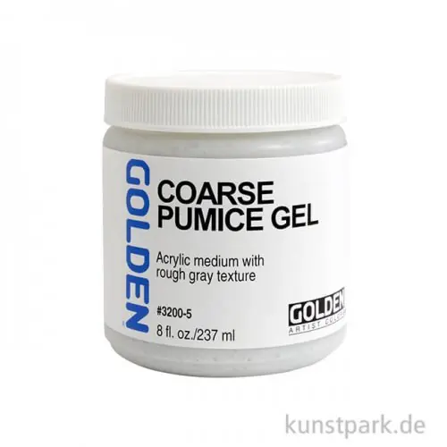 Sichere Zahlung GOLDEN Gel 236 ml - 3200 Körniges Bimssteingel (Coarse Pumice Gel)