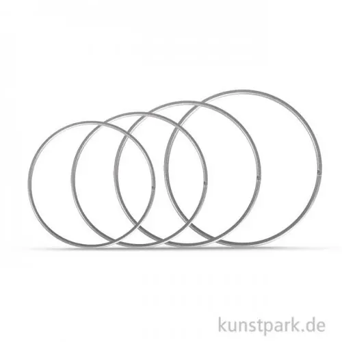 Metallring beschichtet - Silber Nur Für Kurze Zeit