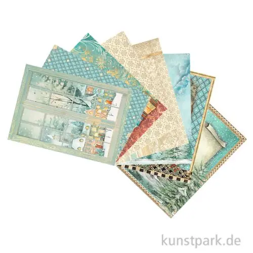 Meistverkauft Stamperia Reispapier Selection - The Nutcracker Backgrounds, A6