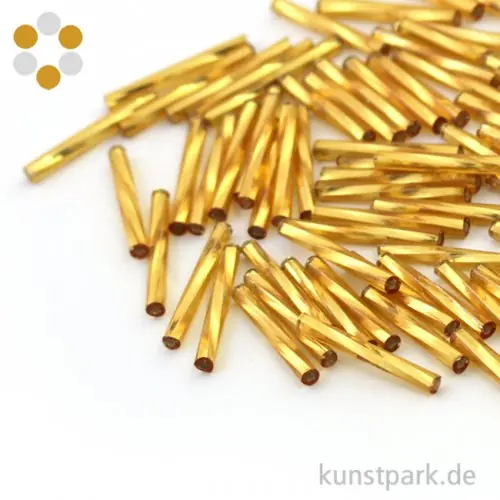 Glasstifte Twistet mit Silbereinzug Hochwertig