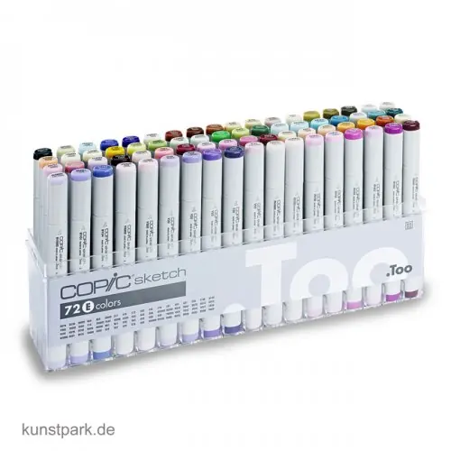 COPIC sketch Set 72er - E Neu Im Sortiment