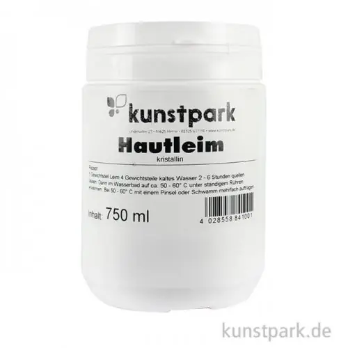 Heute Kaufen kunstpark Hautleim kristallin 750 ml