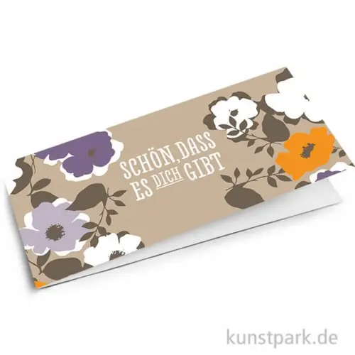 kunstpark Gutschein - Blumengruß Großhandel