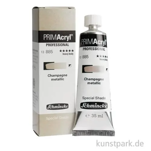 Kracherpreis Schmincke PRIMAcryl Sonderfarbton Champagne Metallic, 35 ml