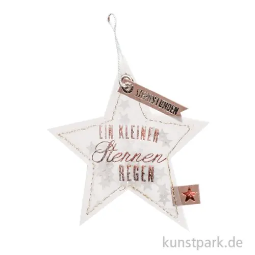 Heute Kaufen Good old friends - Winter Glitzer Ornament, Stern