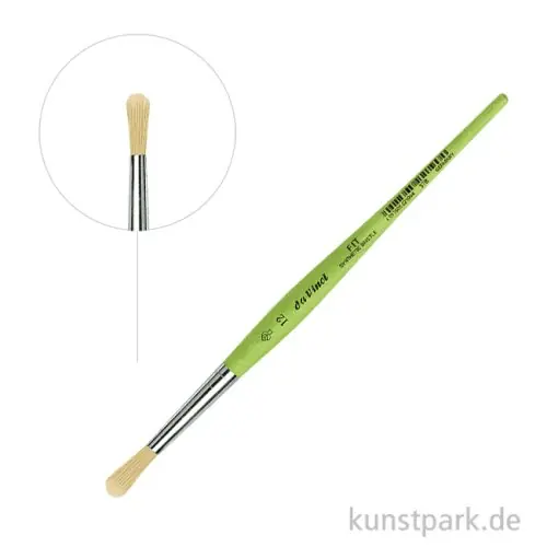 Markenprodukt da Vinci Serie 378 - FIT SYNTHETIC BRISTLE Borstpinsel rund