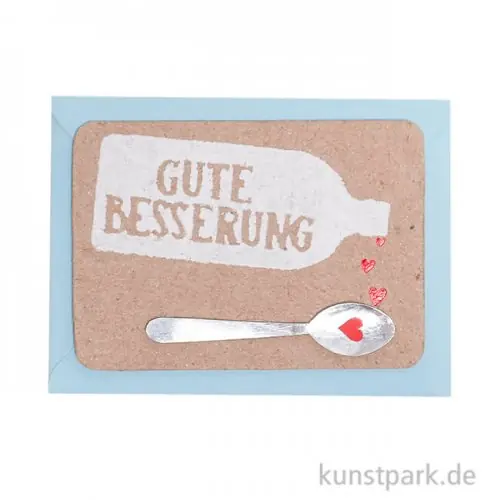 Versand Am Gleichen Tag Good old friends - Mini Kärtchen, Gute Besserung