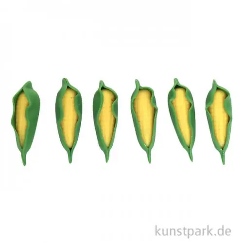 Sale Miniatur Mais, 2,5 cm, 6 Stück