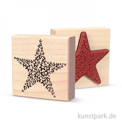 Zertifiziert Butterer Stempel - Twinkle, 7x7 cm