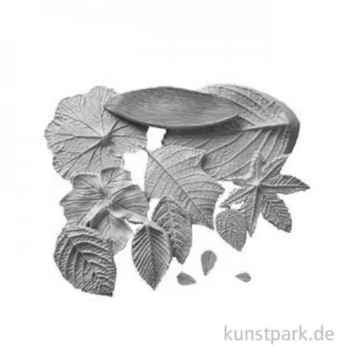 Neue Kollektion Prägeformen für Moosgummi + Modelliermasse, Blätter, 13 Motive