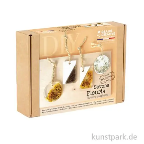 DIY Set - Seifen mit Trockenblumen Gleich Bestellen