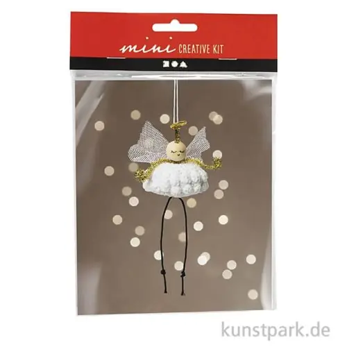 Neuheit Mini Bastelset Häkeln, Engel
