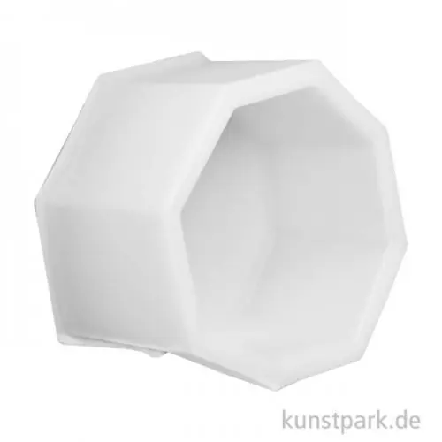 Jetzt Kaufen Silikon Gießform - Blumentopf Oktagon, Durchmesser 16,3 cm, Höhe 8 cm